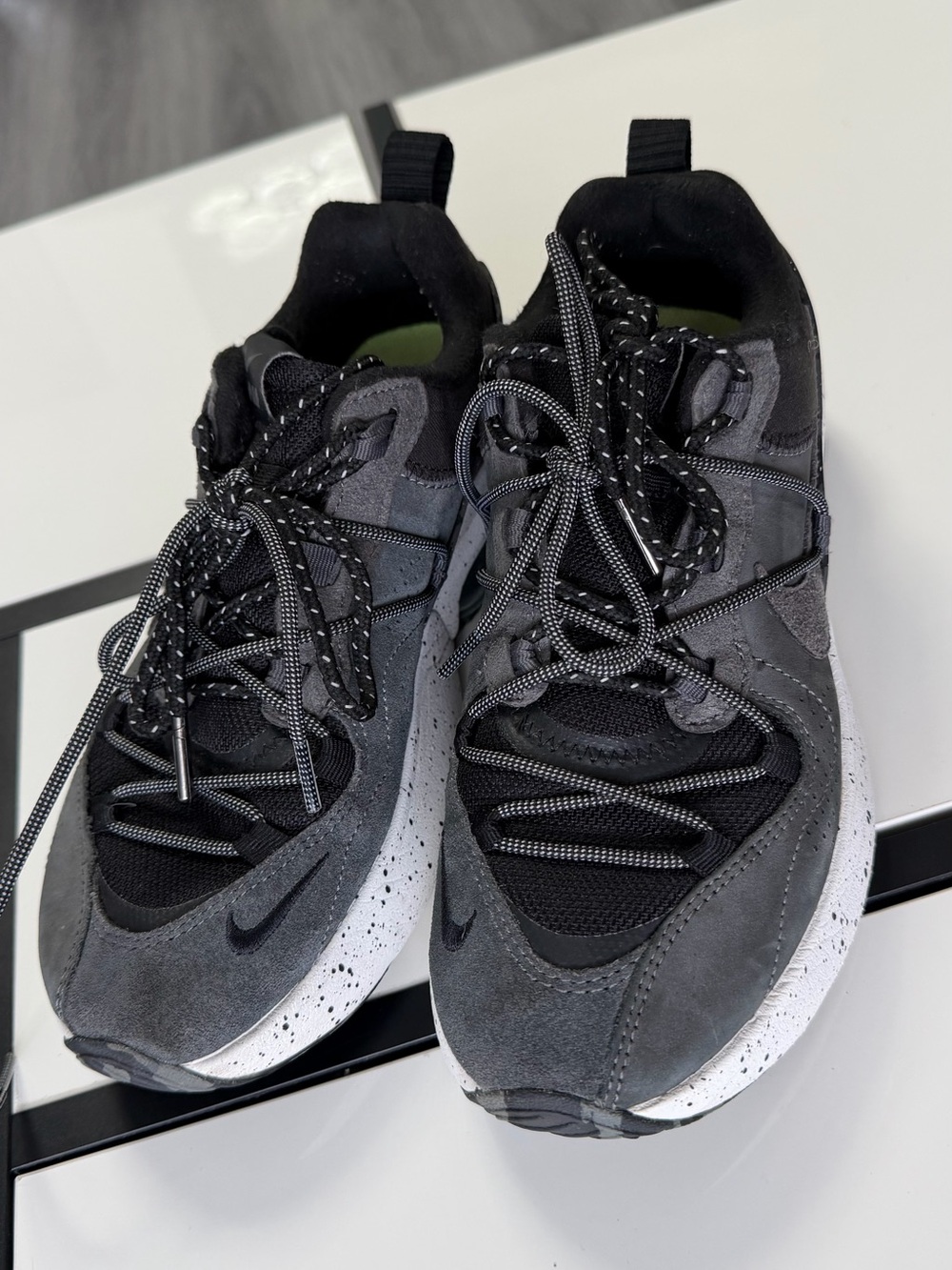 Nike Air Max Viva Black Camo Grey Speckled Sole Sneaker Women’s Size 7.5